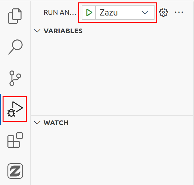 Run and Debug